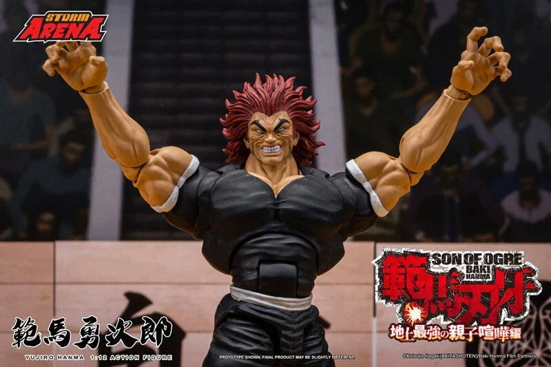 Baki Hanma Yujiro Hanma 1/12 Action Figure JAPAN OFFICIAL