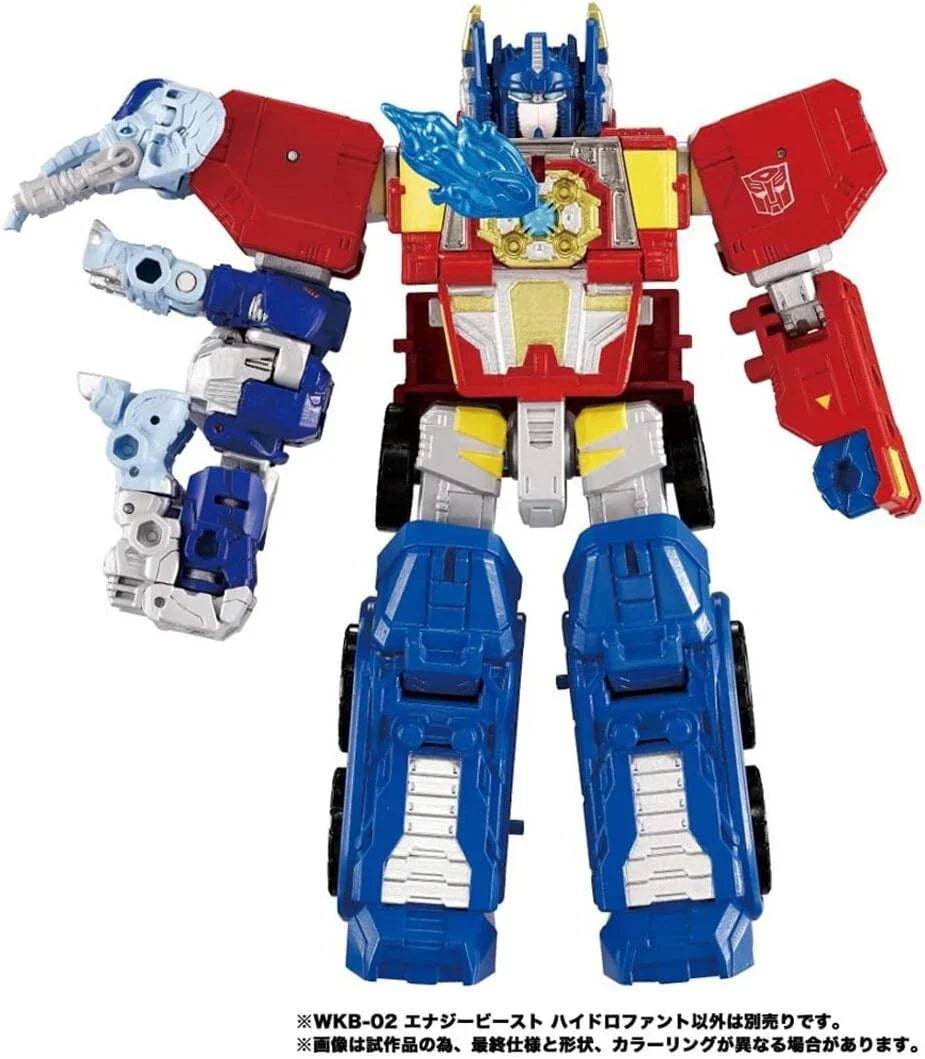 Takara Tomy Transformer Wild King Energy Beast Hydrophant WKB-02 Action Figure