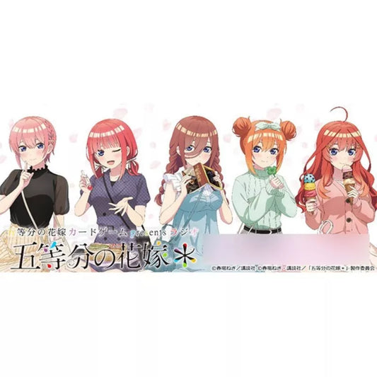 The Quintessential Quintuplets Card Game presents Radio Special Card Set TCG