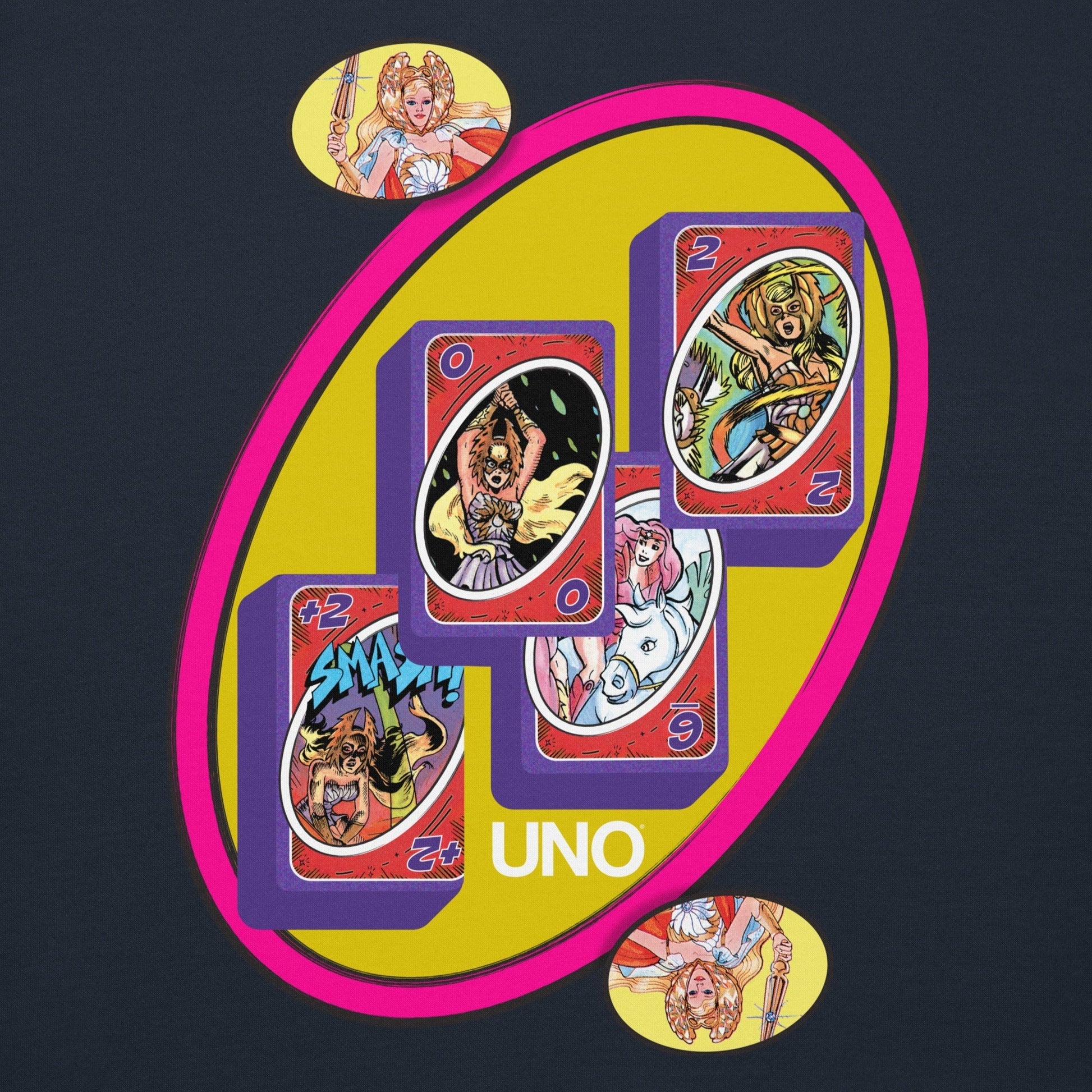 UNO Masters of the Revolution She-Ra Princess Power Black Hoodie
