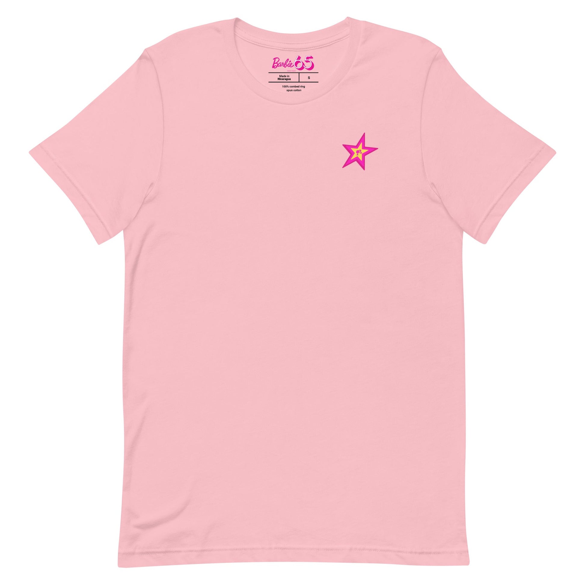 Barbie 1970's Superstar Logo Pink T-Shirt