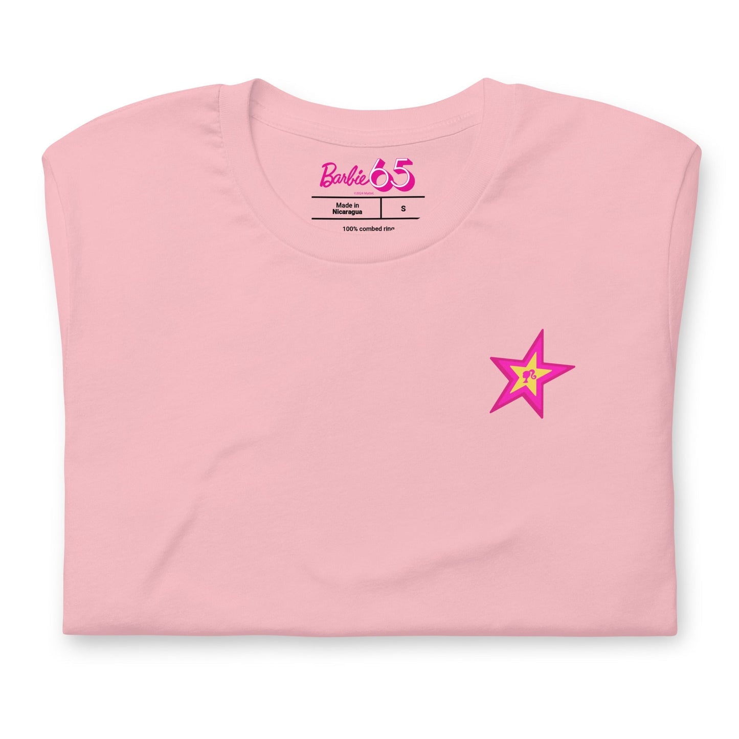 Barbie 1970's Superstar Logo Pink T-Shirt