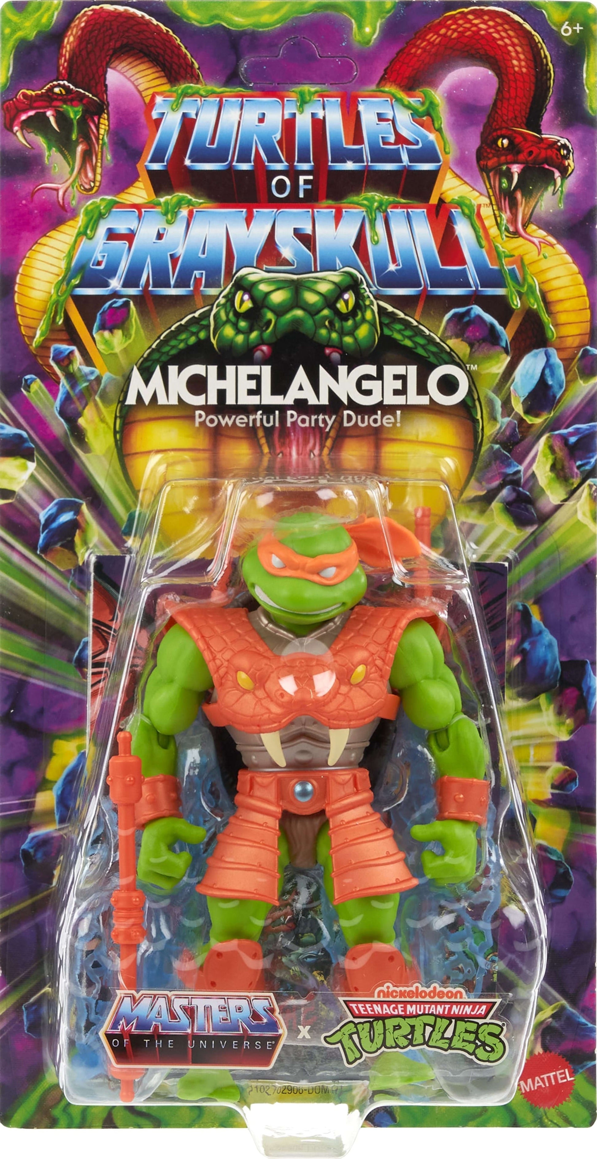 Turtles of Grayskull Michelangelo Action Figure