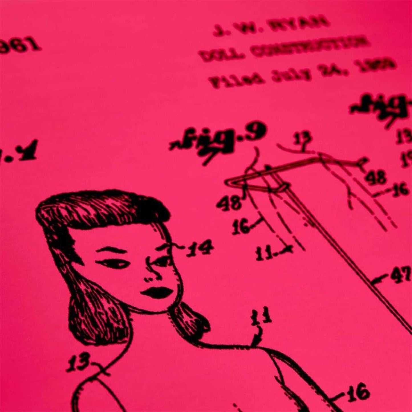 Art of Engineering Barbie Print